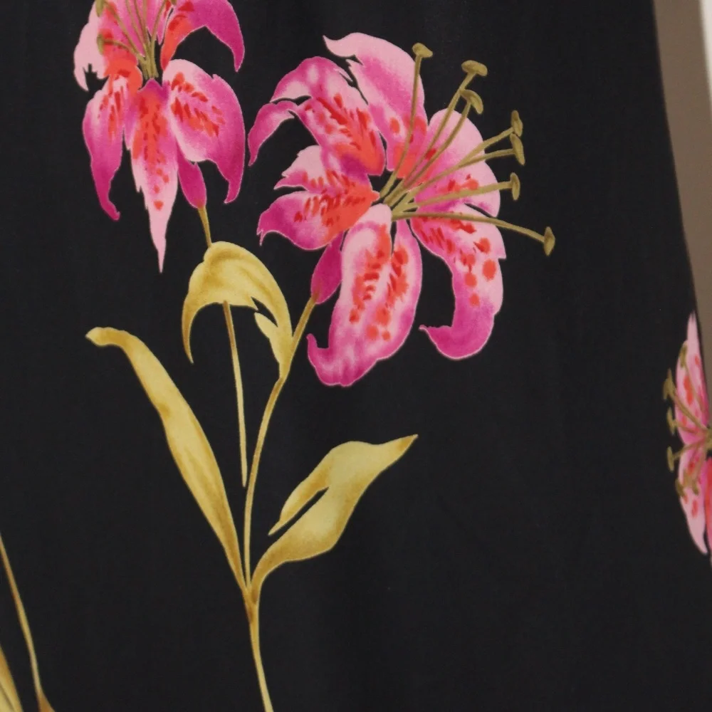 Jessica Howard, Vintage 90s  Pink Hibiscus floral  dress - Picture 6 of 9